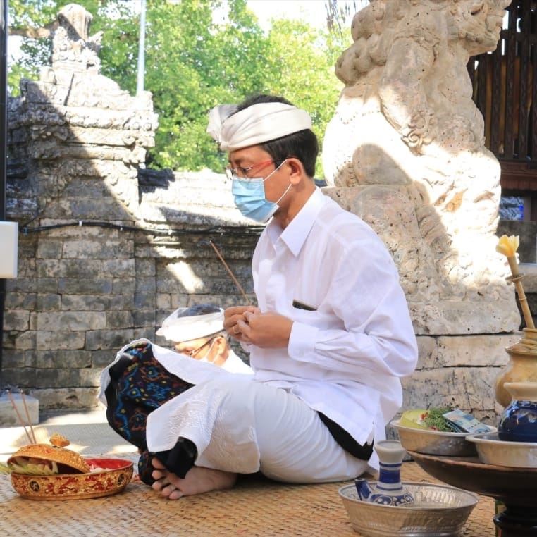 MDA Bali Gelar Ngrastiti Bhakti dalam Rangka Pelaksanaan PPKM Darurat Covid-19