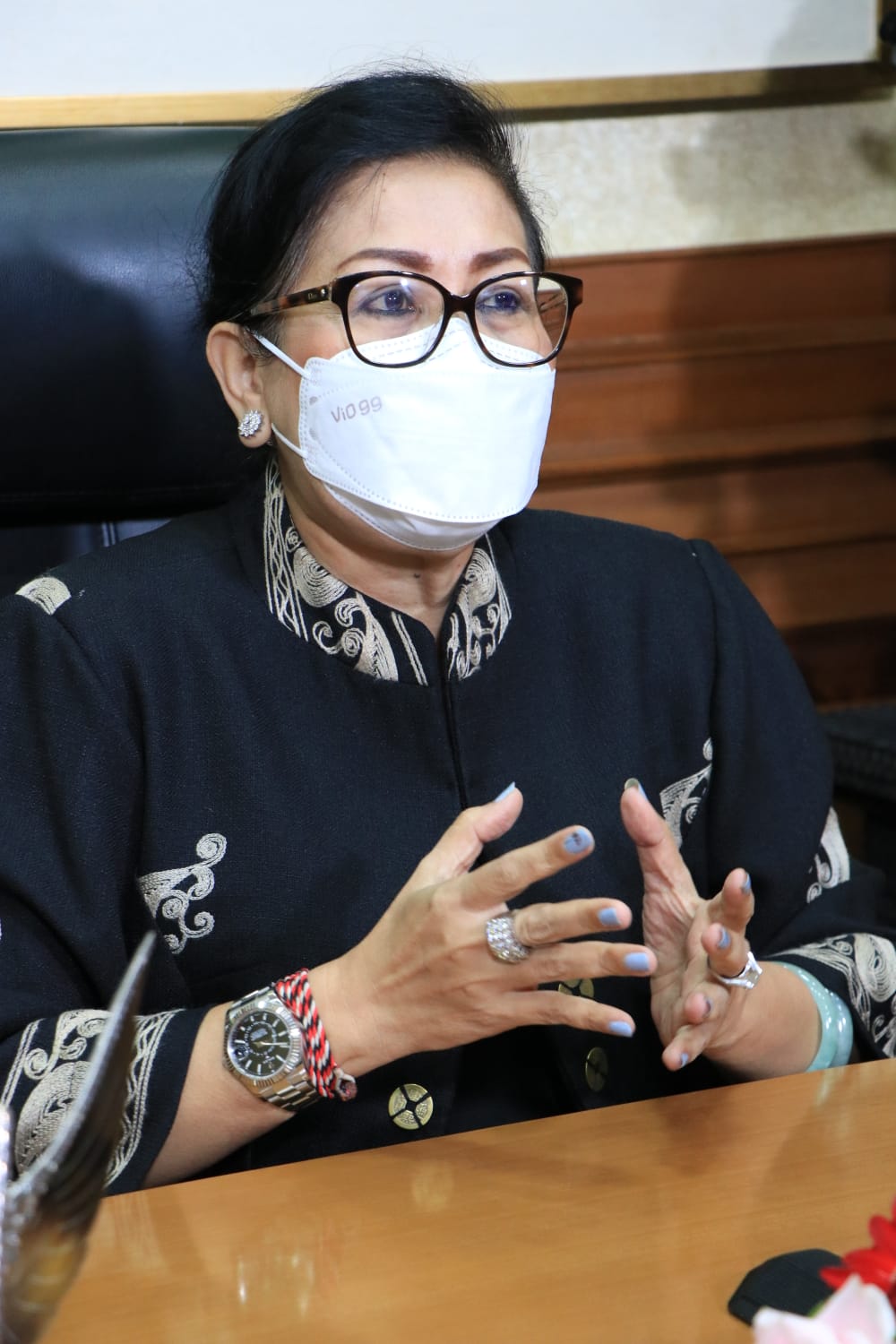 Ny. Putri Koster Paparkan Upaya Selamatkan Ekonomi Kreatif di Tengah Pandemi