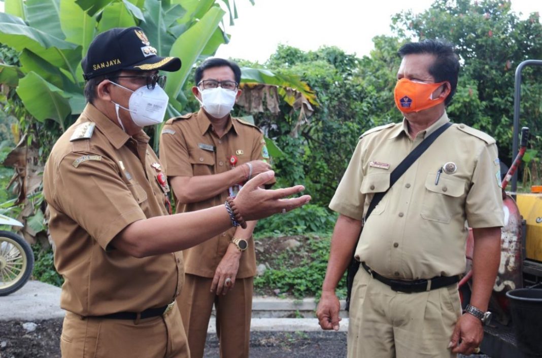 Bupati Tabanan Tetap Berkomitmen Melanjutkan Pembangunan Infrastruktur di Masa Pandemi
