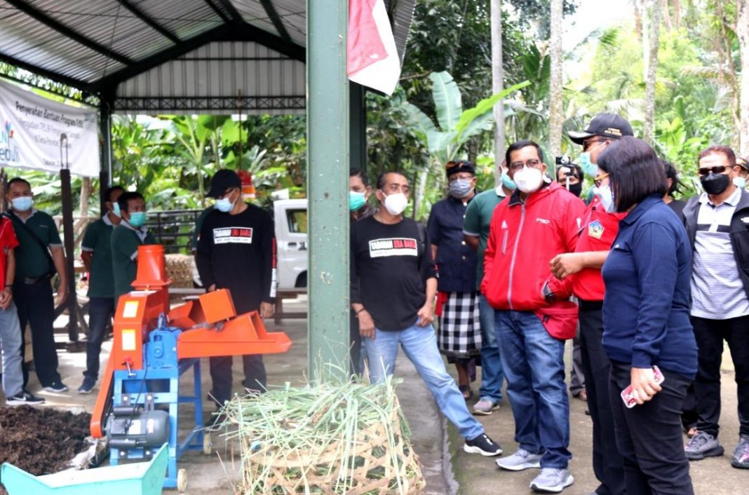 Bupati Tabanan Apresiasi Pengelolaan Sampah Berbasis Sumber di Desa Penebel