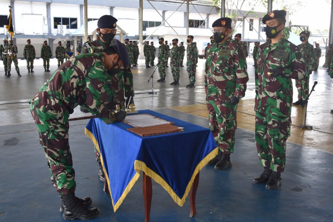 10 Jabatan Strategis Di Koarmada II Diserah Terimakan