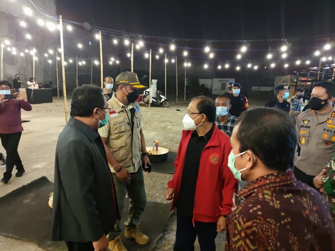 Hari Pertama Pemberlakuan PPKM Darurat, Kakanwil Kemenkumham Bali Ikut Sidak Pelanggaran Prokes