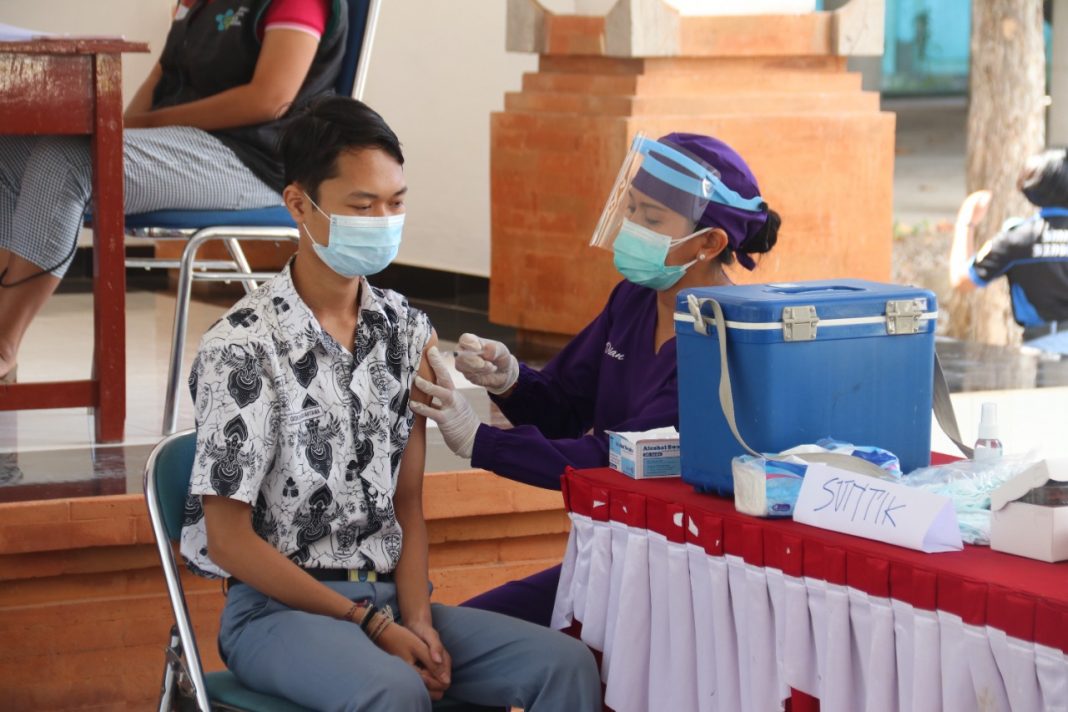 Sasar Masyarakat Usia 12-17 Tahun, Total Target Vaksinasi Buleleng 90 Persen
