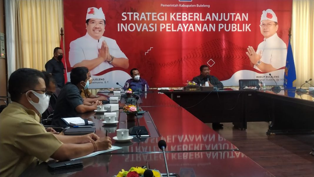 Bupati Buleleng Instruksikan Percepat Vaksinasi Covid-19