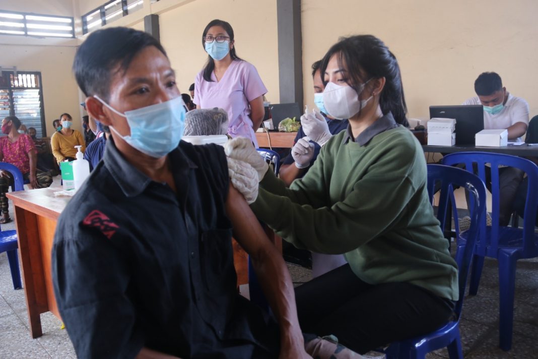 Program Vaksinasi Setiap Desa dan Kelurahan di Kabupaten Buleleng Tetap Berjalan