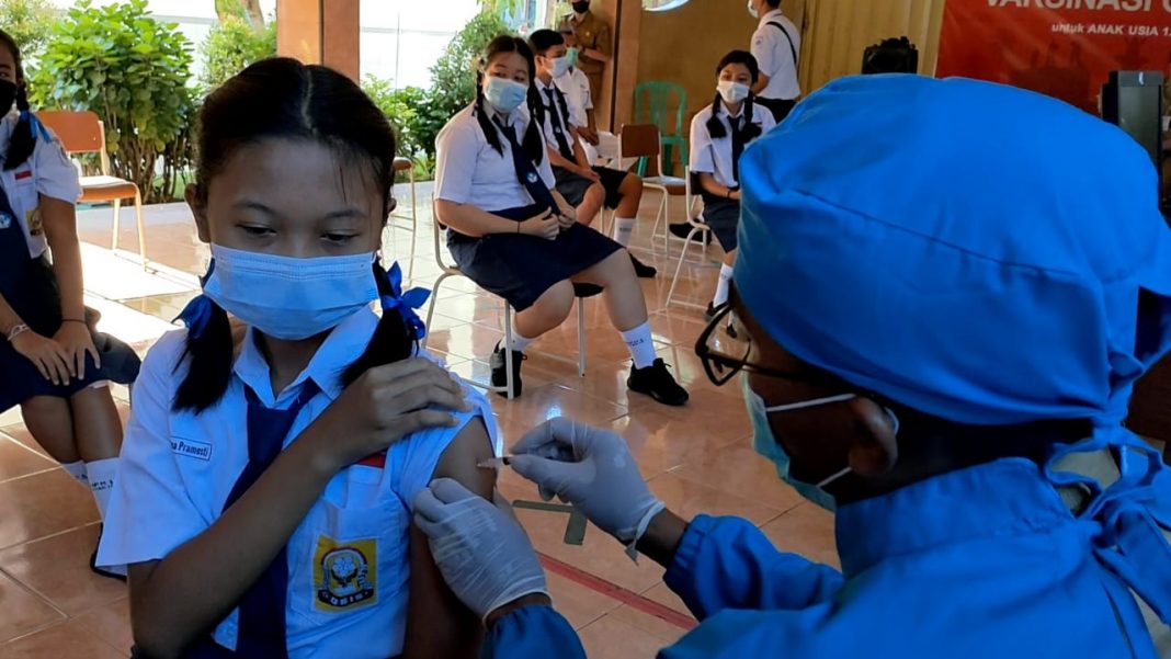 Buleleng Mulai Vaksinasi Covid-19 Untuk Anak Usia 12-17 Tahun