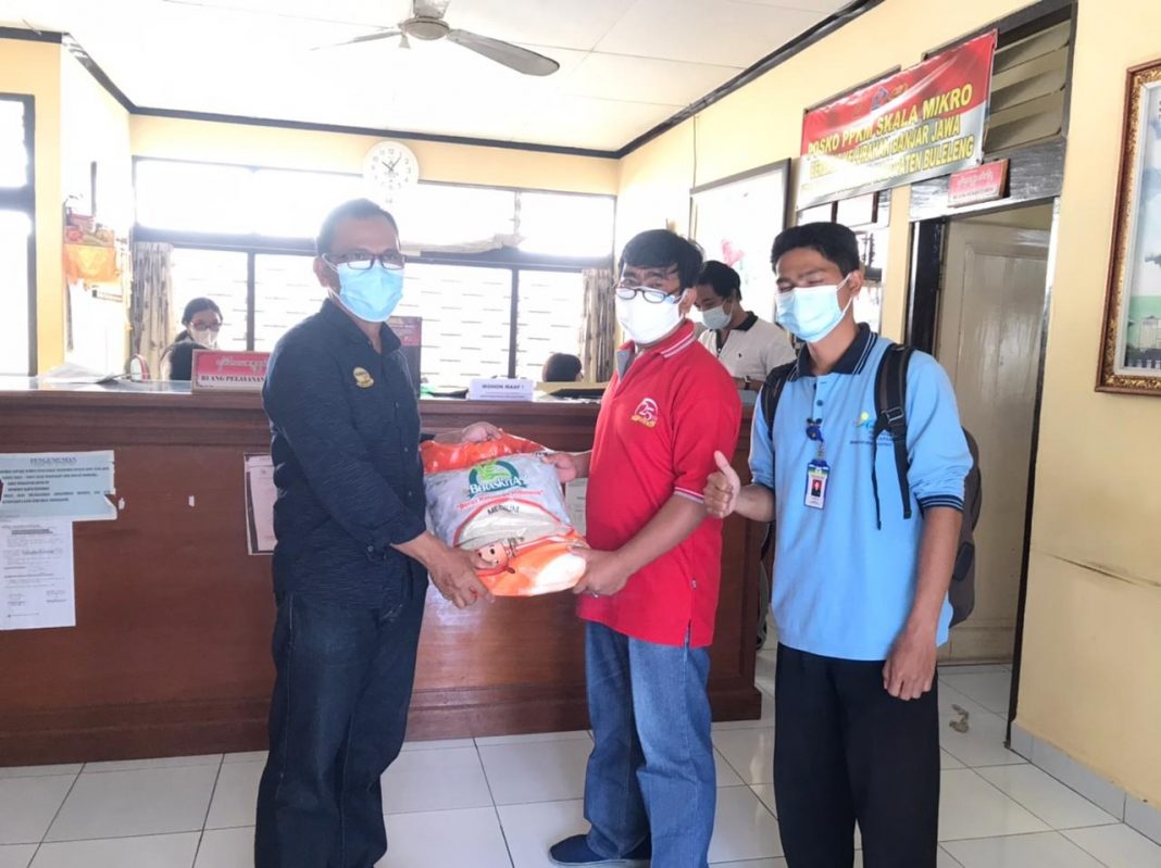 Berlanjut, 6.944 KPM Terima Bantuan Paket Beras 10 Kilogram