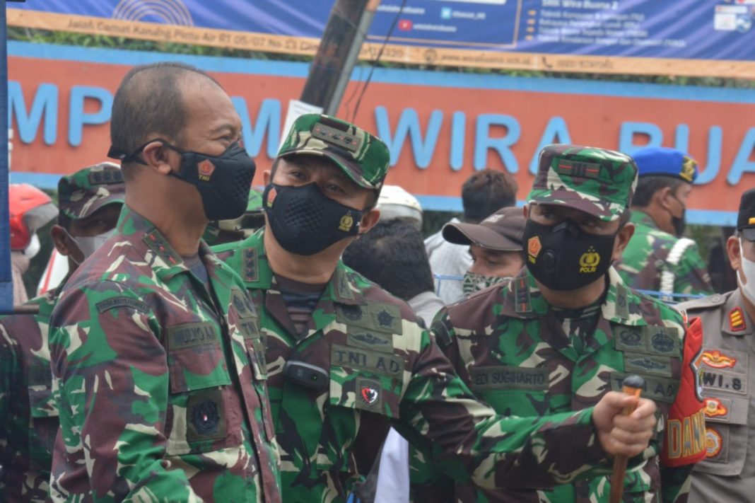 Pangdam Jaya Meninjau 4 Situ/Kali di Wilayah Kodim 0508/Depok