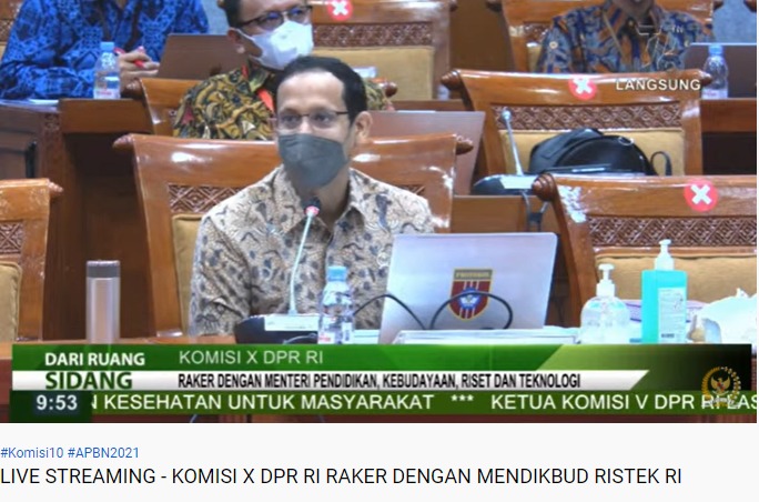 Refocusing APBN Tidak Berdampak pada Program Prioritas Kemendikbudristek di Masa Pandemi