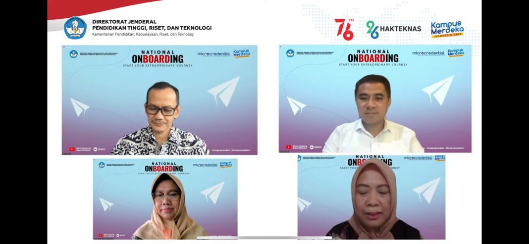National Onboarding, Kemendikbudristek Lepas 13.371 Mahasiswa Magang dan Studi Independen Bersertifikat