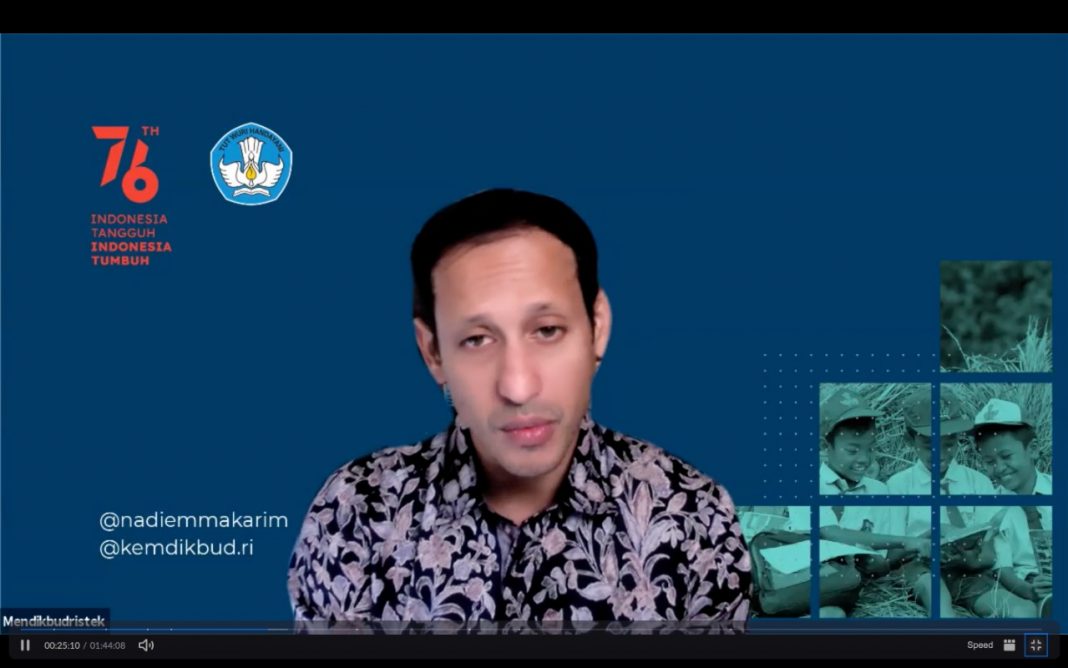 Dialog dengan Mahasiswa, Mendikbudristek Sampaikan Dukungan di Masa Pandemi