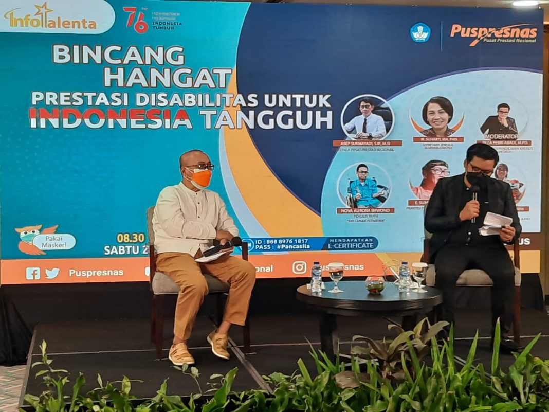Gelar Bincang Hangat, Kemendikbudristek Wadahi Prestasi Disabilitas