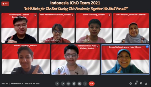 Pelajar Indonesia Torehkan Prestasi di Ajang International Chemistry Olympiad 2021