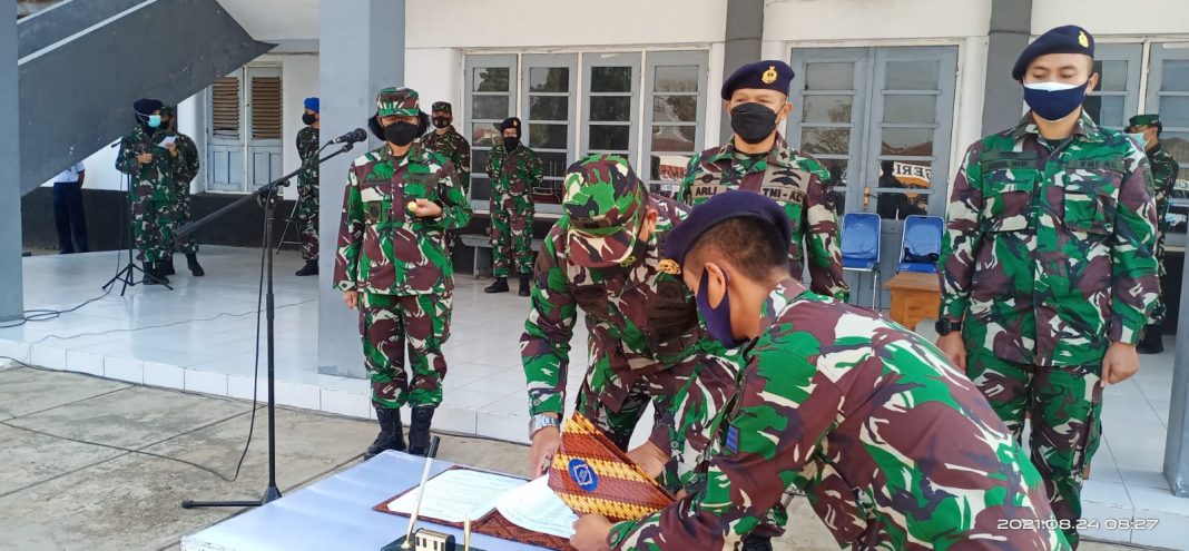 Awali Seleksi Penerimaan Prajurit TNI AL, Lanal Malang Laksanakan Penandatanganan Pakta Integritas