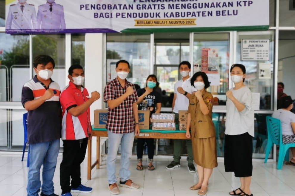 Jelang HUT RI ke-76, KADIN Belu Baksos Bagi Nakes