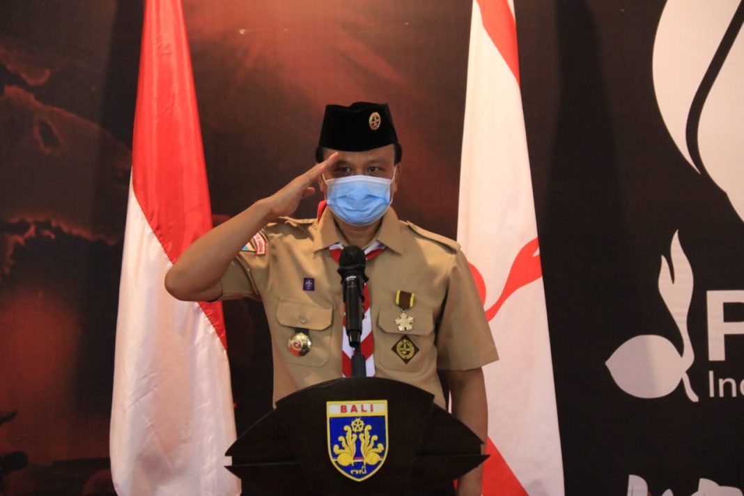 Sekda Dewa Indra Tekankan Pramuka Harus Siap Di Segala Kondisi