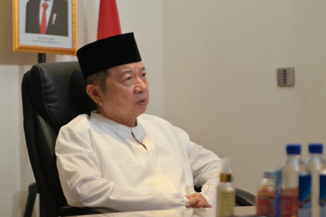 Menteri Suharso Hadiri Zikir dan Doa Kebangsaan 76 Tahun Indonesia Merdeka
