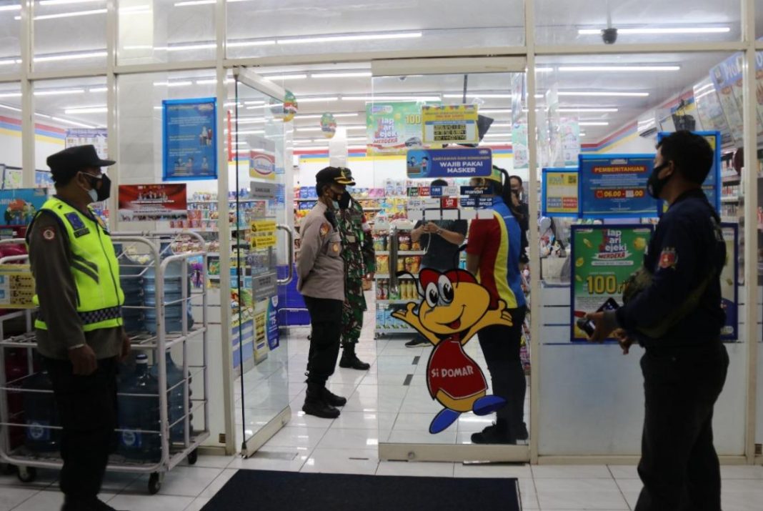 PPKM Level IV, Pemkab Tabanan Bersama Forkopimda Terus Gelar Patroli Gabungan