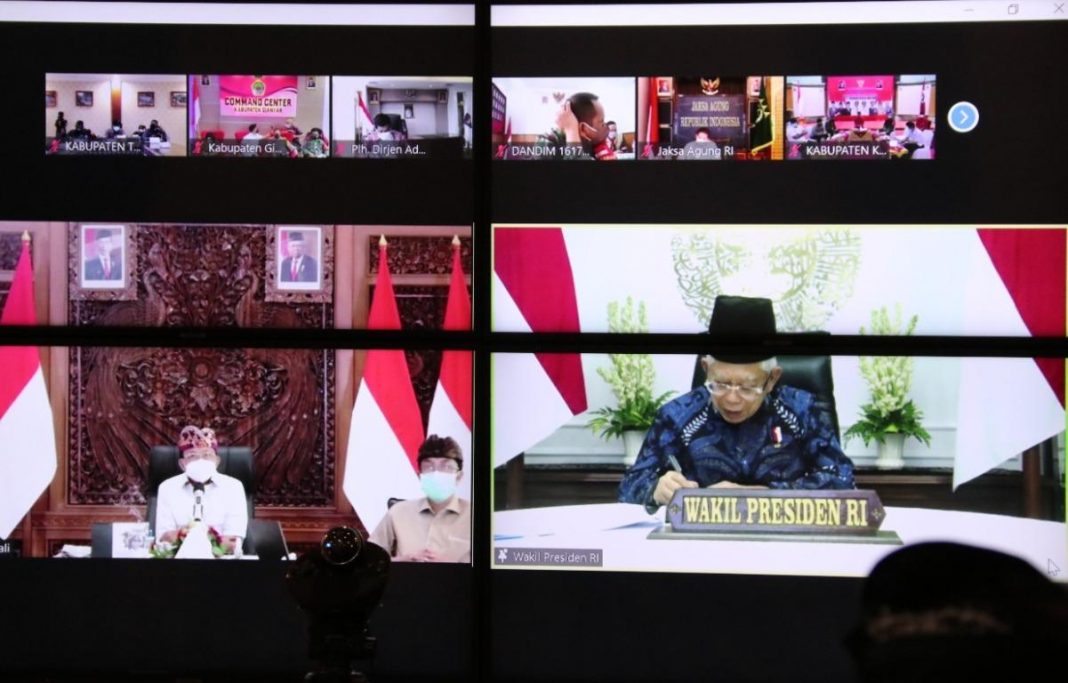 Wapres Apresiasi Penanganan Covid-19 di Bali, termasuk Tabanan