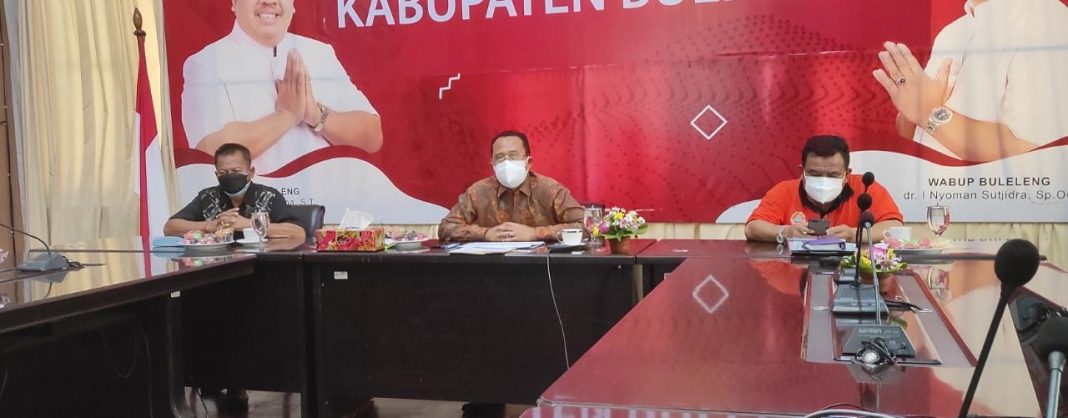 Tim Pakar Covid-19 Nasional Apresiasi Upaya Pengendalian Covid-19 Buleleng