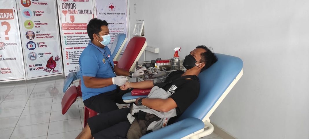 UDD PMI Kabupaten Buleleng Kurang Tiga Ribu Kantong Darah dari target Setahun