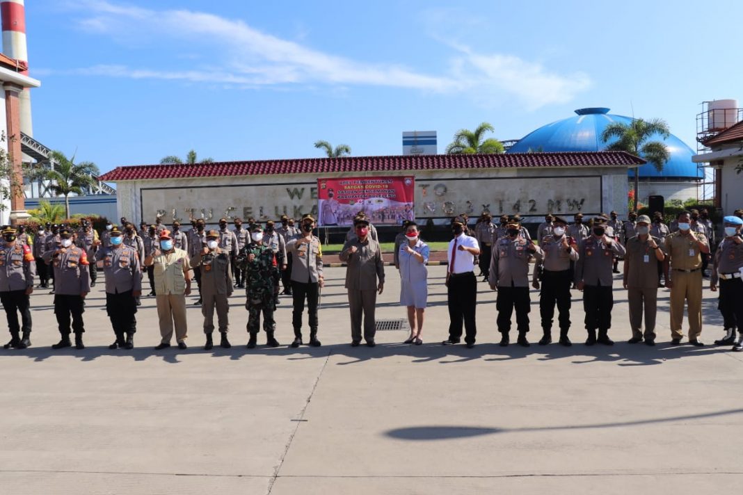 Satpam PLTU Celukan Bawang Jadi Pilot Project Satgas Covid-19 Satpam Buleleng