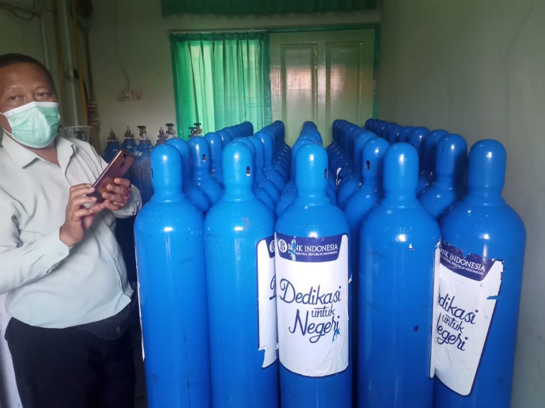 RSUD Buleleng Peroleh Bantuan 55 Unit Tabung Oksigen