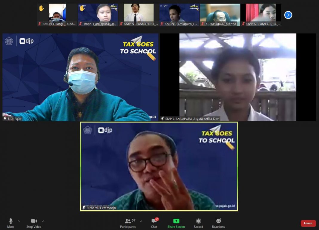 KPP Pratama Gianyar Kembali Gelar Tax Goes To School