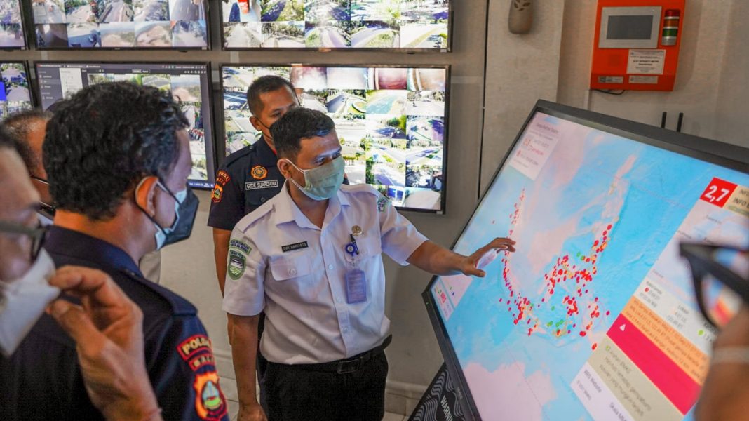 Warning Receiver System Diaktif di Nusa Dua Bali