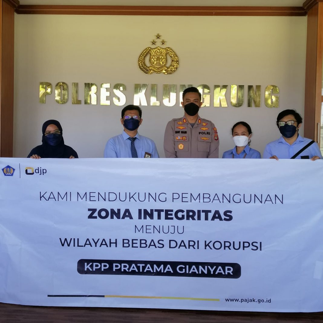 Wajib Lapor SPT bagi ASN dan Polri, Kepala KPP Pratama Gianyar Kunjungi Polres Klungkung