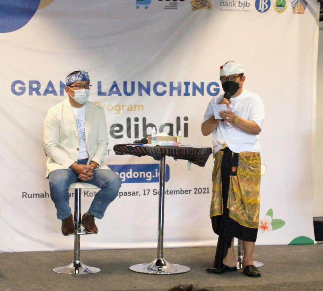 Wagub Cok Ace Hadiri Grand Launching beliBali program dari borongdonk.id