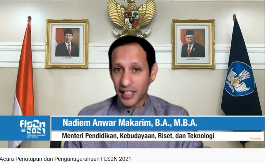 Provinsi Jawa Tengah Raih Juara Umum Festival dan Lomba Seni Siswa Nasional Tahun 2021