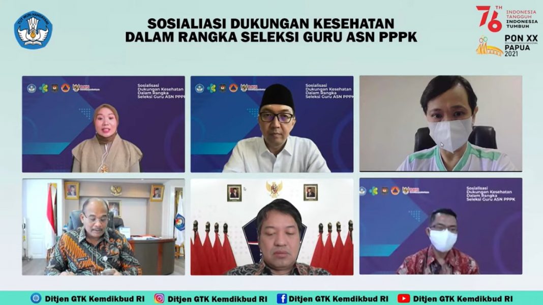 Kemendikbudristek Perkuat Koordinasi Lintas Kementerian/Lembaga untuk Memastikan Seleksi Guru ASN PPPK 2021 yang Aman dan Nyaman