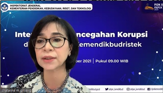 Internalisasi Pencegahan Korupsi di Lingkungan Kemendikbudristek