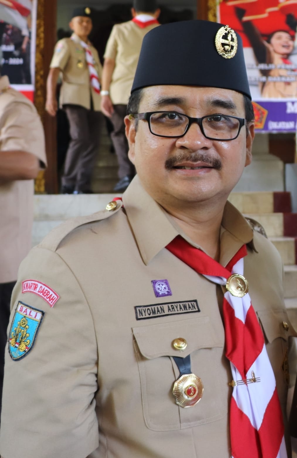 Ikut aktif Tanggulangi Covid 19, Kwarda Bali Terapkan “Aplikasi PeduliLindungi”