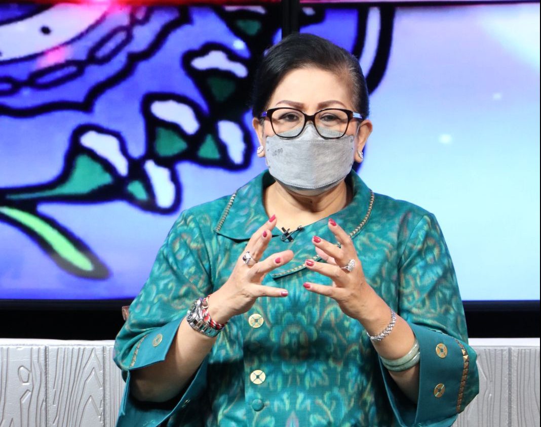 Putri Koster Ajak Para Ibu untuk Mantapkan Program AKU HATINYA PKK