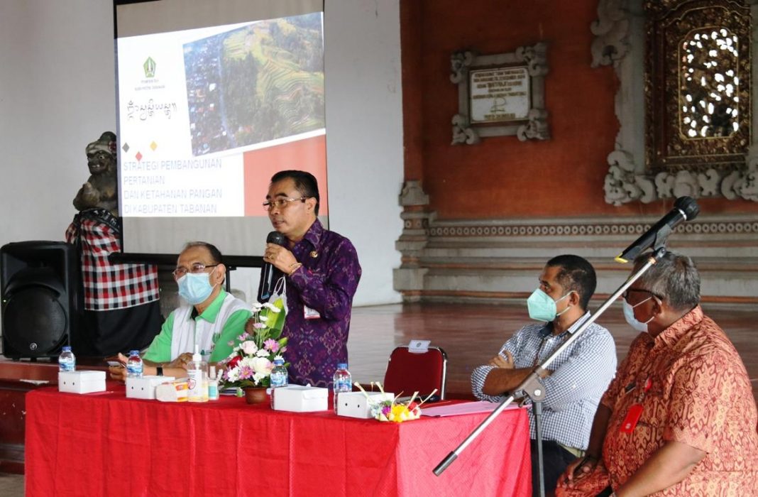 Wabup Tabanan Beri Motivasi kepada Para Penyuluh Pertanian