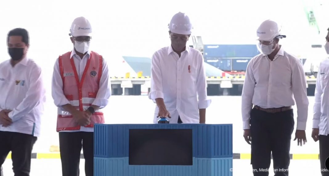 Presiden Resmikan Pelabuhan Multipurpose Wae Kelambu
