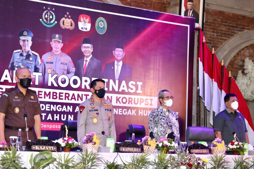 KPK Pimpin Rakor dengan APH Bali