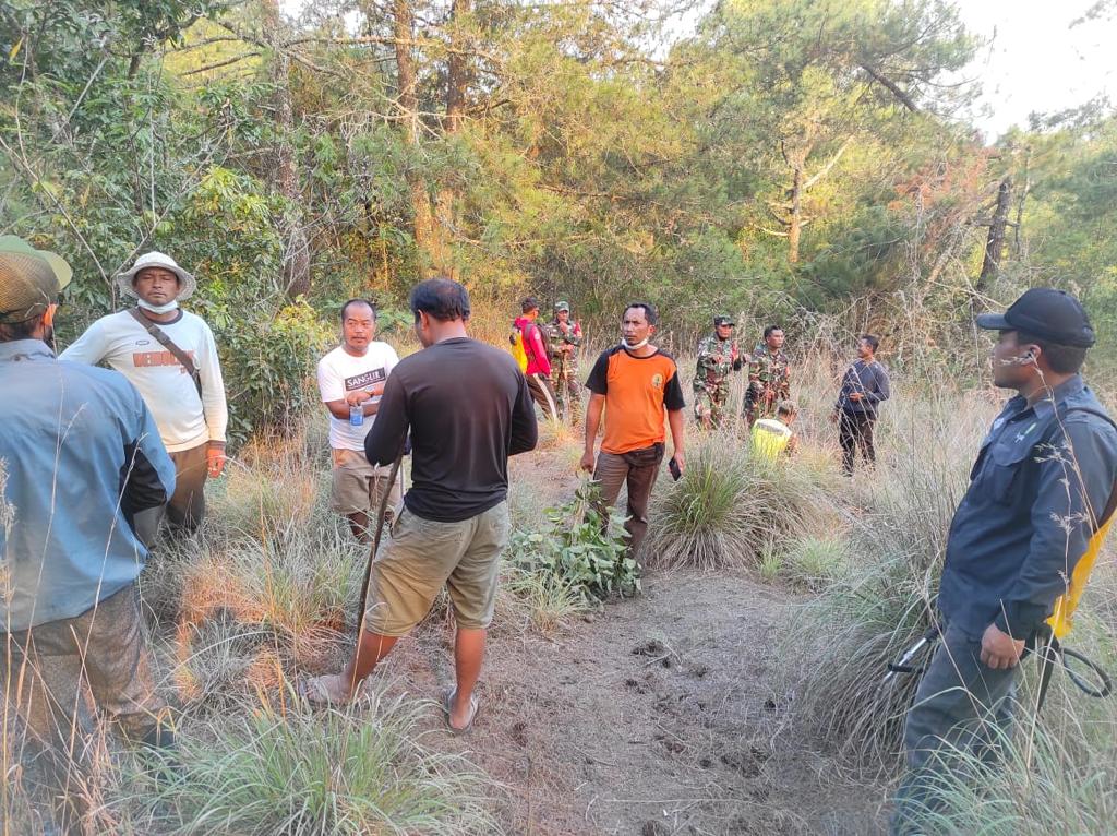 Kesigapan Tim, Kebakaran di Gunung Batur Berhasil Dipadamkan