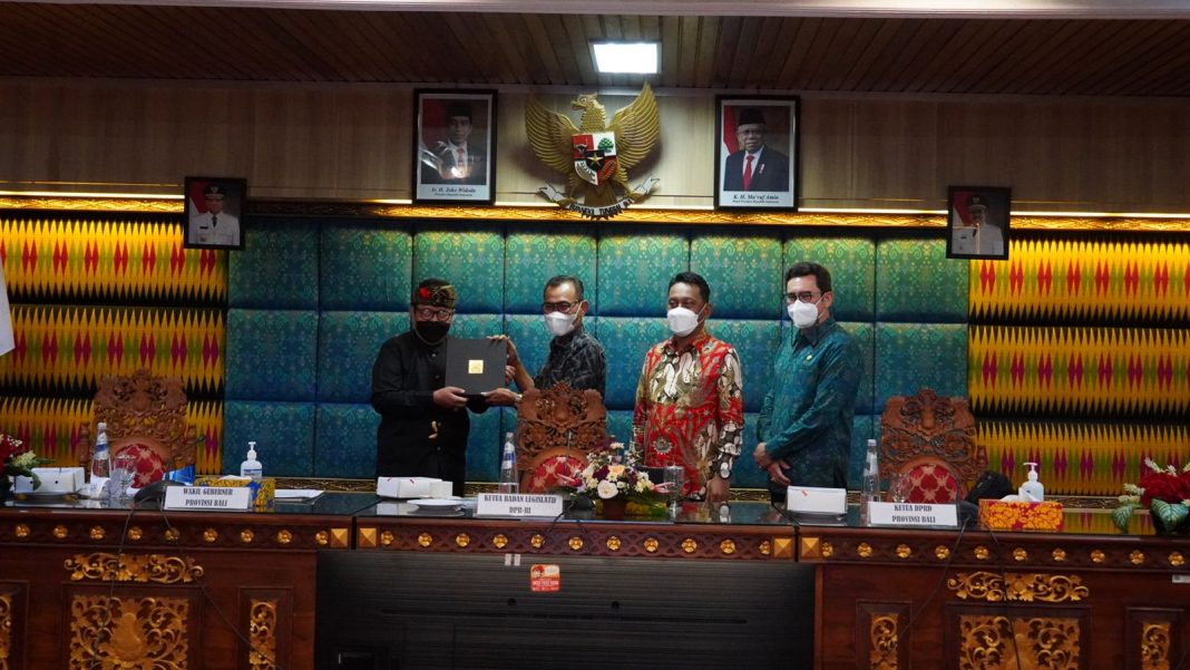 Terima Baleg DPR RI, Cok Ace Titip RUU Provinsi Bali Masuk Prioritas 2022
