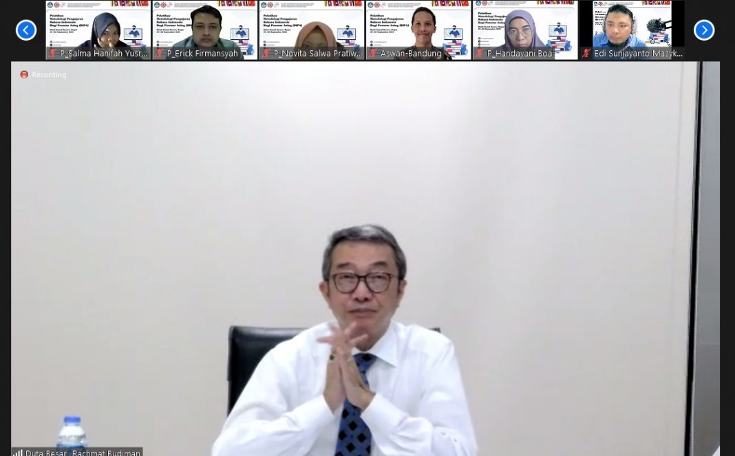 KBRI Bangkok dan SEAQIL Selenggarakan Diklat Metodologi Pengajaran BIPA