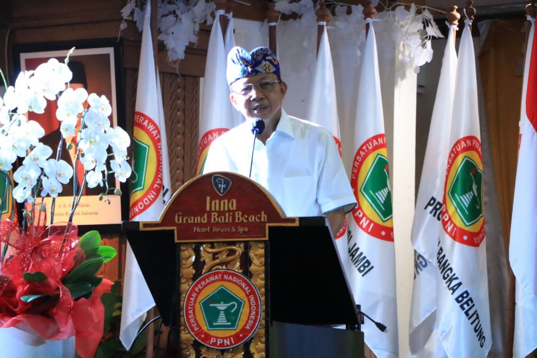 Gubernur Bali Dukung Upaya PPNI Wujudkan Pelayanan Kesehatan Hingga Ke Tingkat Desa