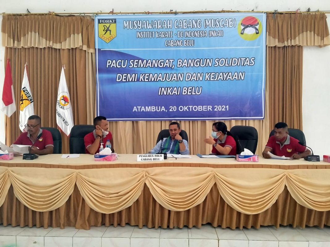 Yap Prihatin Terpilih Jadi Ketua Inkai Cabang Belu