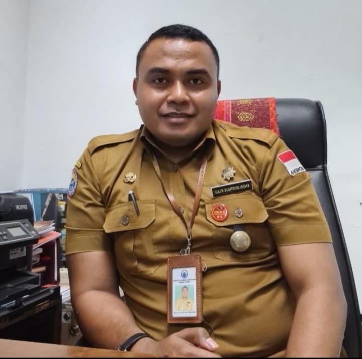 Engel Klau Dilantik Jadi Kepala PLBN Mota’ain