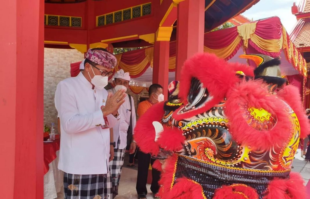 Pemkab Tabanan Dukung Pembangunan Vihara Dharma Cattra