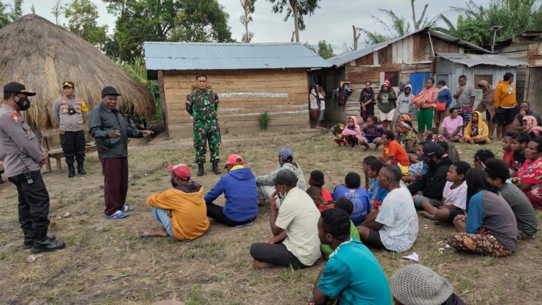Cegah Konflik Antar Suku, TNI -Polri Gelar Pertemuan dengan Tokoh Masyarakat