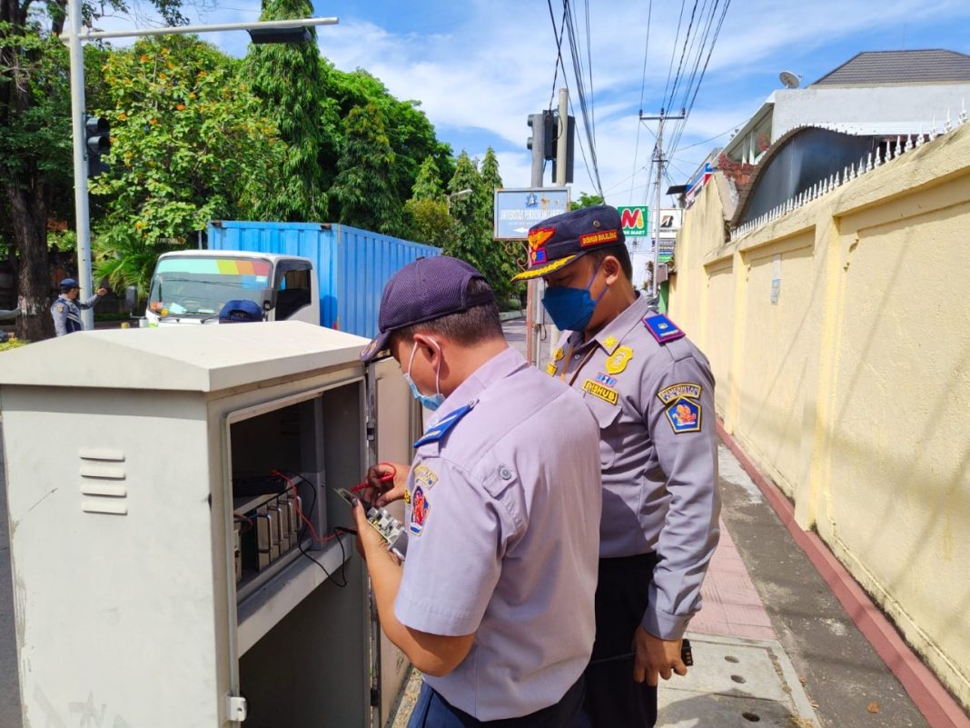 Dishub Buleleng Gelar Simulasi Perbaikan APILL