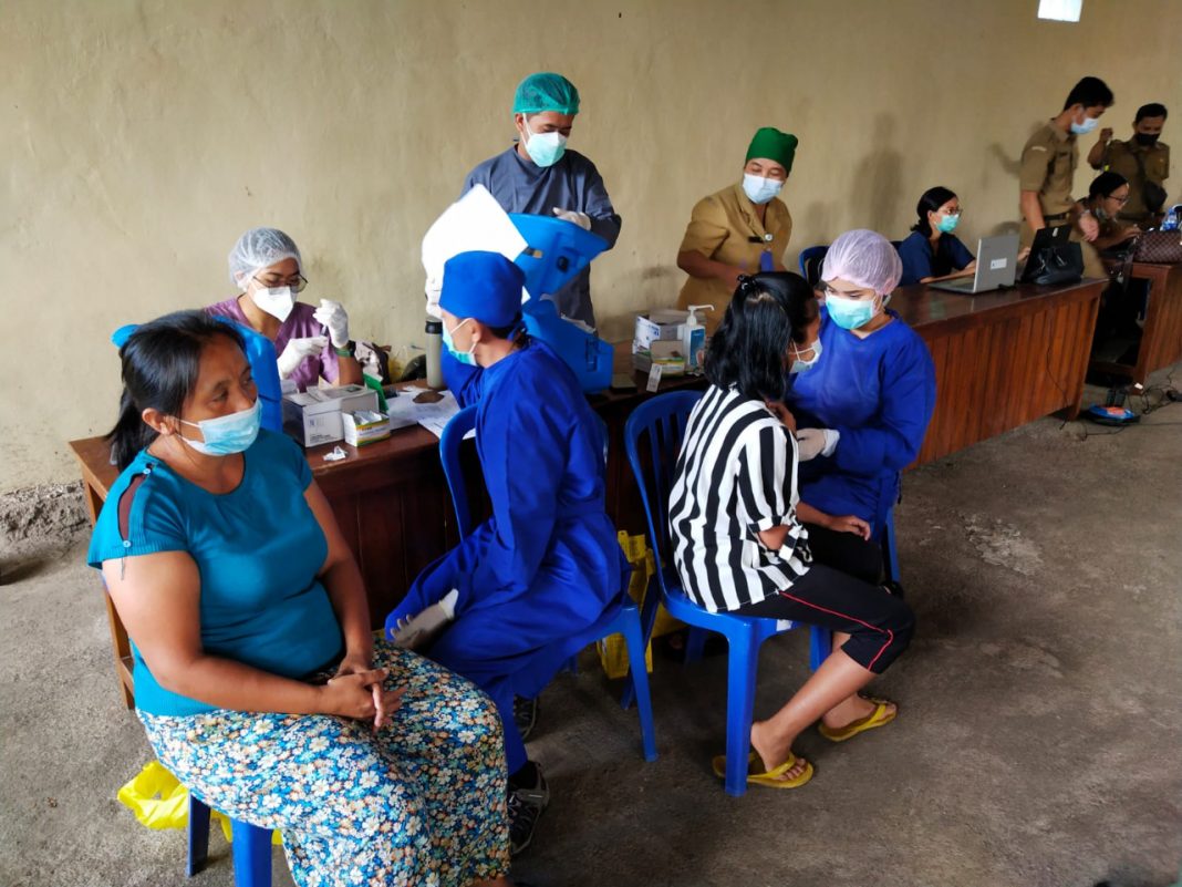 Pemkab Buleleng Gencarkan Vaksinasi Dosis I dan II