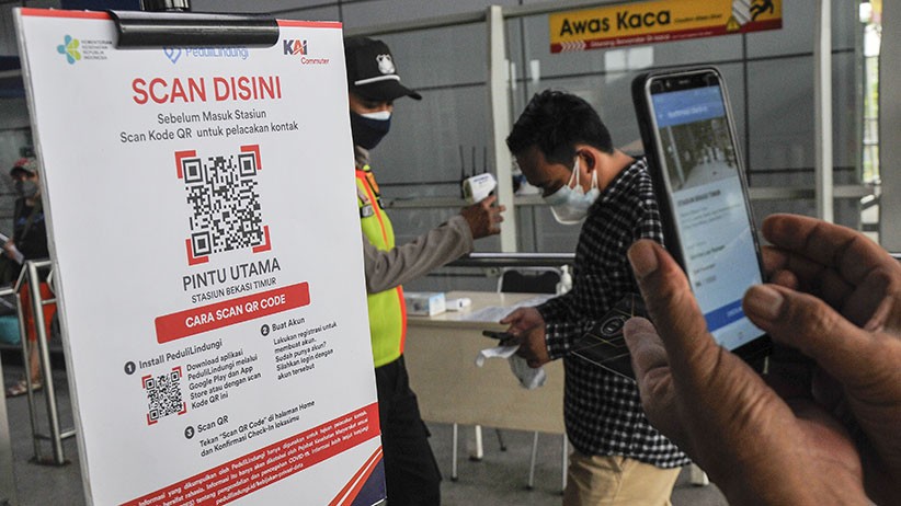 9 Ribu Lebih Fasilitas Umum di Bali sudah Terinstal Aplikasi PeduliLindungi